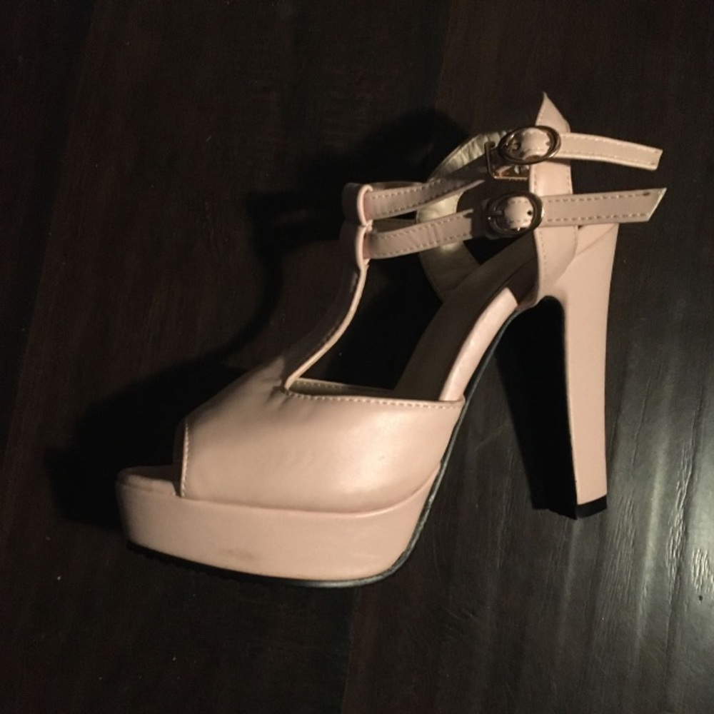 Pink heels